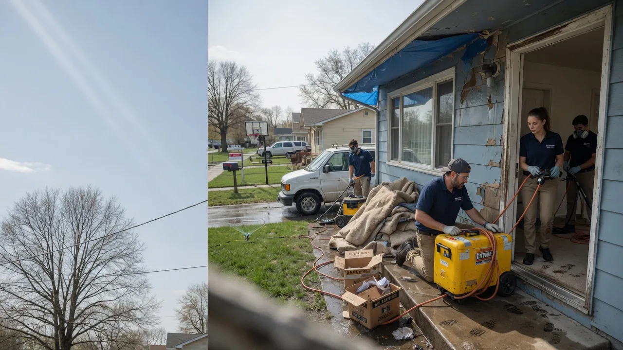 Basement Flood Cleanup in Madison, MO near me